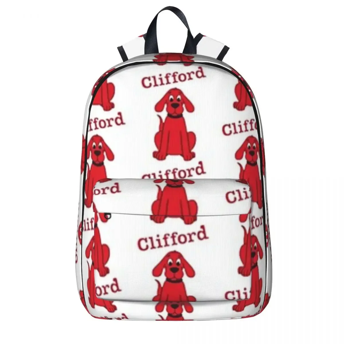 

Большой рюкзак Clifford с красной собакой для мальчиков и девочек, школьные ранцы для учеников, детский мультяшный ранец для ноутбука, сумка на плечо