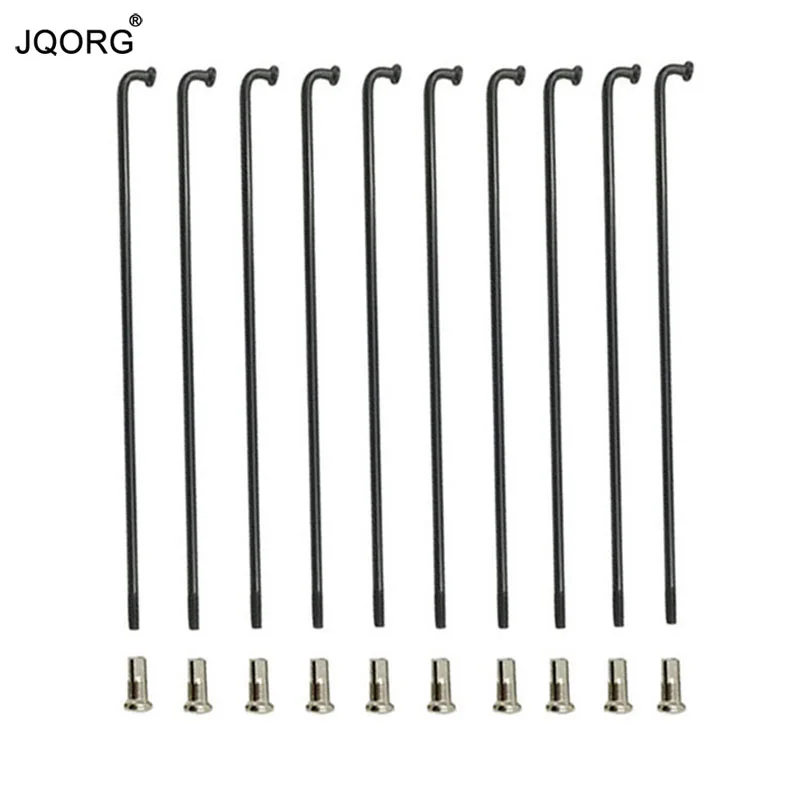 12G 2.6 mm E-bike Spokes Black Color J-bend Electric bike Motor Wheel Spokes Diameter 2.6 mm 45# Steel Material E-bicycle