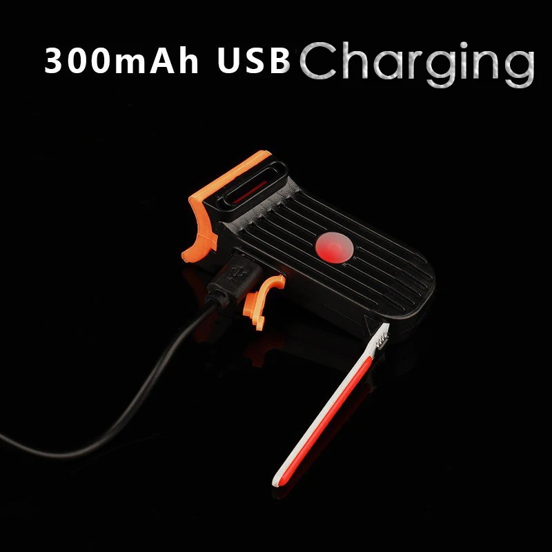 Bicycle Tail Light USB Rechargeable Bike Light Outdoor Riding Night Cycling Stre