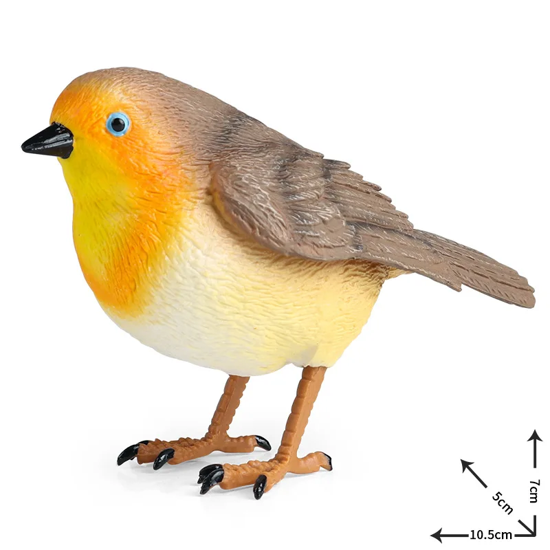 

Моделирование животных, модель птицы, ПВХ фигурки, фигурки, игрушки, Oriole Robin, развивающая игрушка для детей