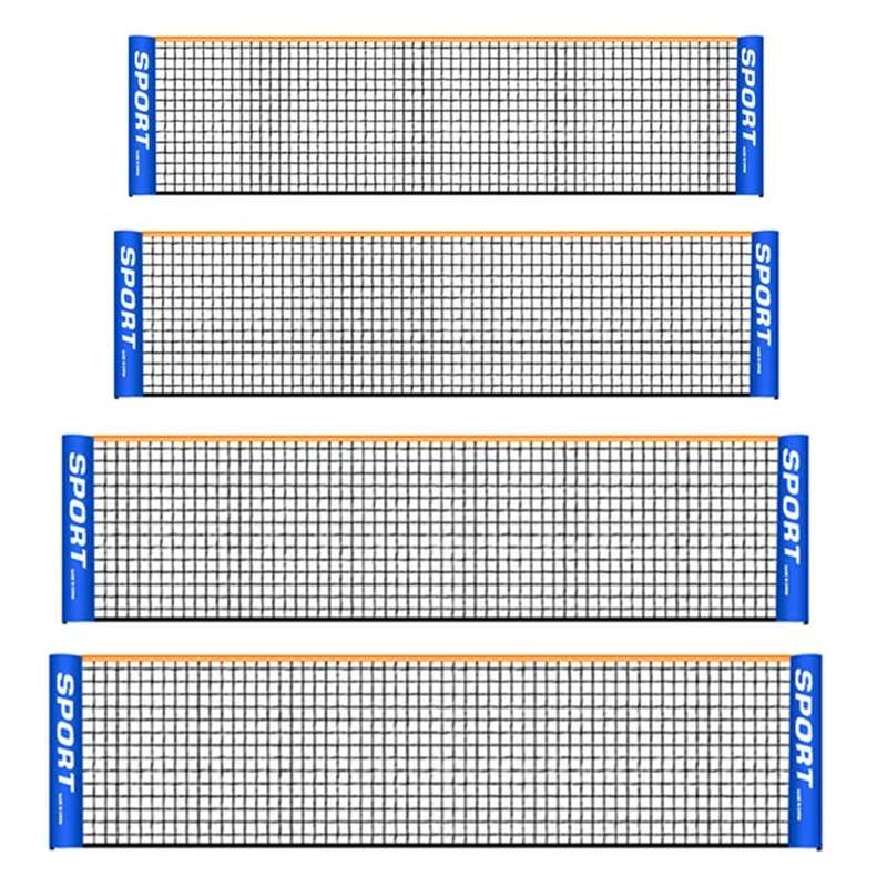 Tennis Badminton Net for Indoor Outdoor Court Beach Kids Volleyball Easy Setup G99D