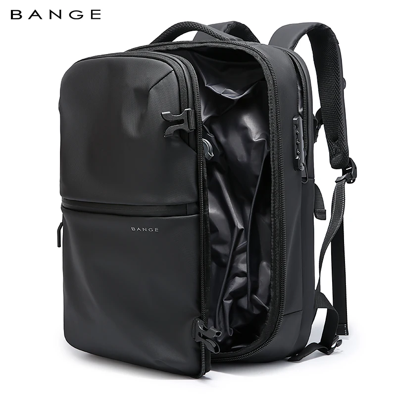 BANGE Anti-Theft Men Travel Backpack Vacuum Compression inch