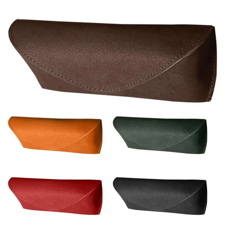 

Car Sun Visor Glasses Case Auto Multifunctional Sunglasses Card Ticket Holder Durable Leather Sunshade Visor Glasses Container