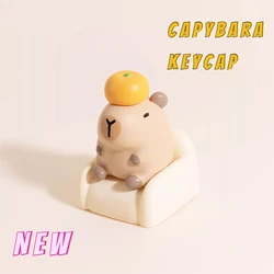 Capybara Artisan Resin Keycap - Cute Custom Keyboard Accessory (Capybara)