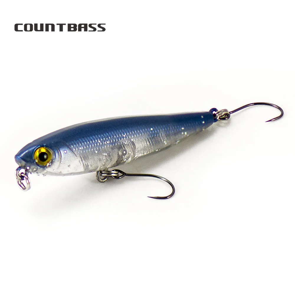 COUNTBASS Wobbler Topwater 55mm 2-3/16" 3g 1/8 oz. Floating Lure Pencil Plug Angler's Fishing Lures La Peche Au Leurre Hardbaits