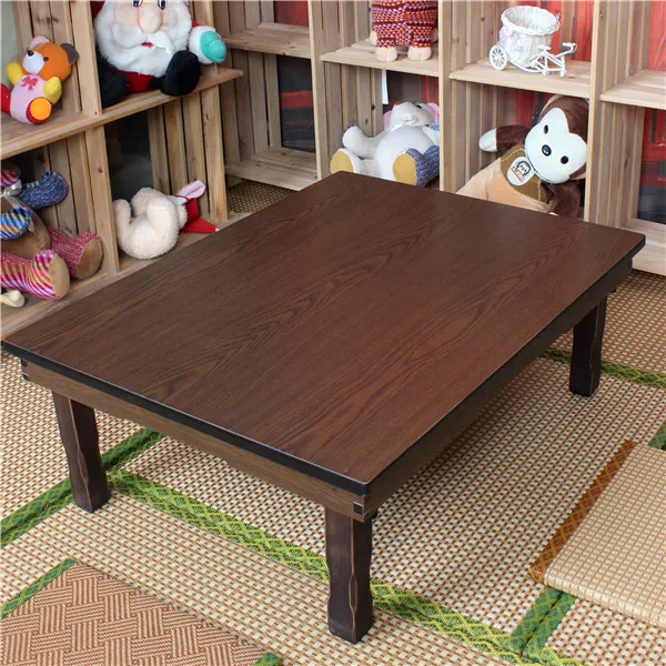 Description Picture 2 of itemAntique Korean Coffee Tea Table Folding Leg Asian Style Living Room Foldable Furniture Floor Traditional Dining Table Wooden