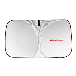 Premium UV Protection Car Front Windshield Sunshade Cover (For Audi Sport - L)