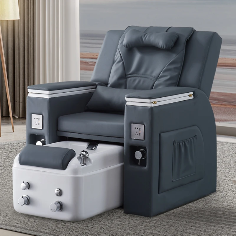 

Facial Beautician Pedicure Chair Auxiliary Cosmetic Sink Bowl Pedicure Stool Modern Beauty Meuble Pedicure Salon FurnitureCM50XZ