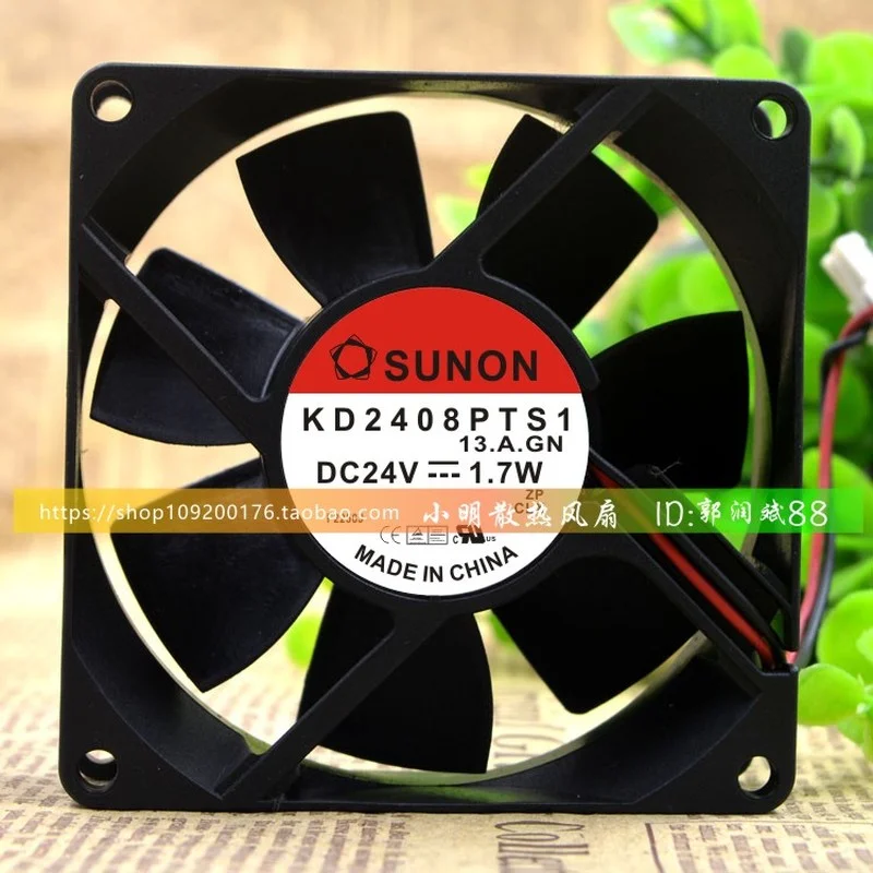 

Новый вентилятор для TAJUN KD2408PTS1 24 в 1,7 Вт 2-проводной инвертор большой объем воздуха Охлаждающий вентилятор Радиатор 8 см 8025 80*80*25 мм