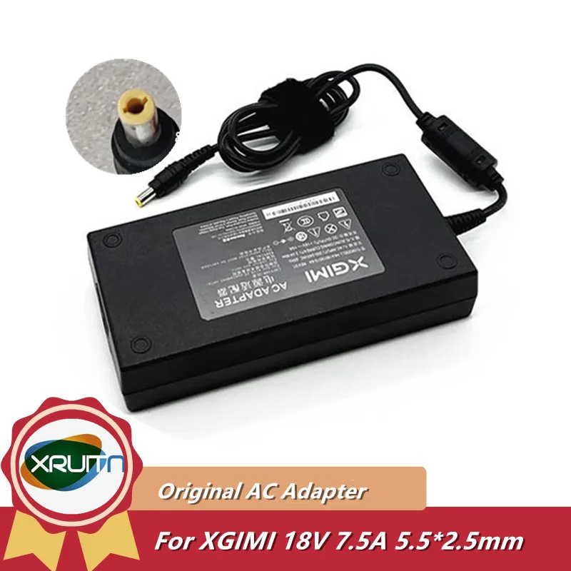 Per Proiettore Xgimi H2 Xhad01 H1S Z5 Z4X Z6 Z3 Z8X Alimentatore Originale 18V 7.5A 135W Caricatore Adattatore Ac Dc Hka13518075-1E
