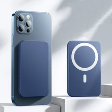  Magnetic Wireless Fast Charging For Iphone 13 12 13Pro 12Pro Max Mini 5000mAh Induction Charges Portable Mobile Phone Power Bank 