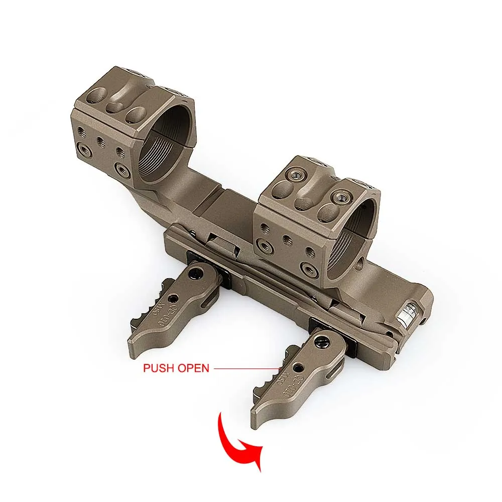 Support De Lunette De Visée Double Anneau – 25,4/30 Mm, Pour Rail Picatinny, Chasse