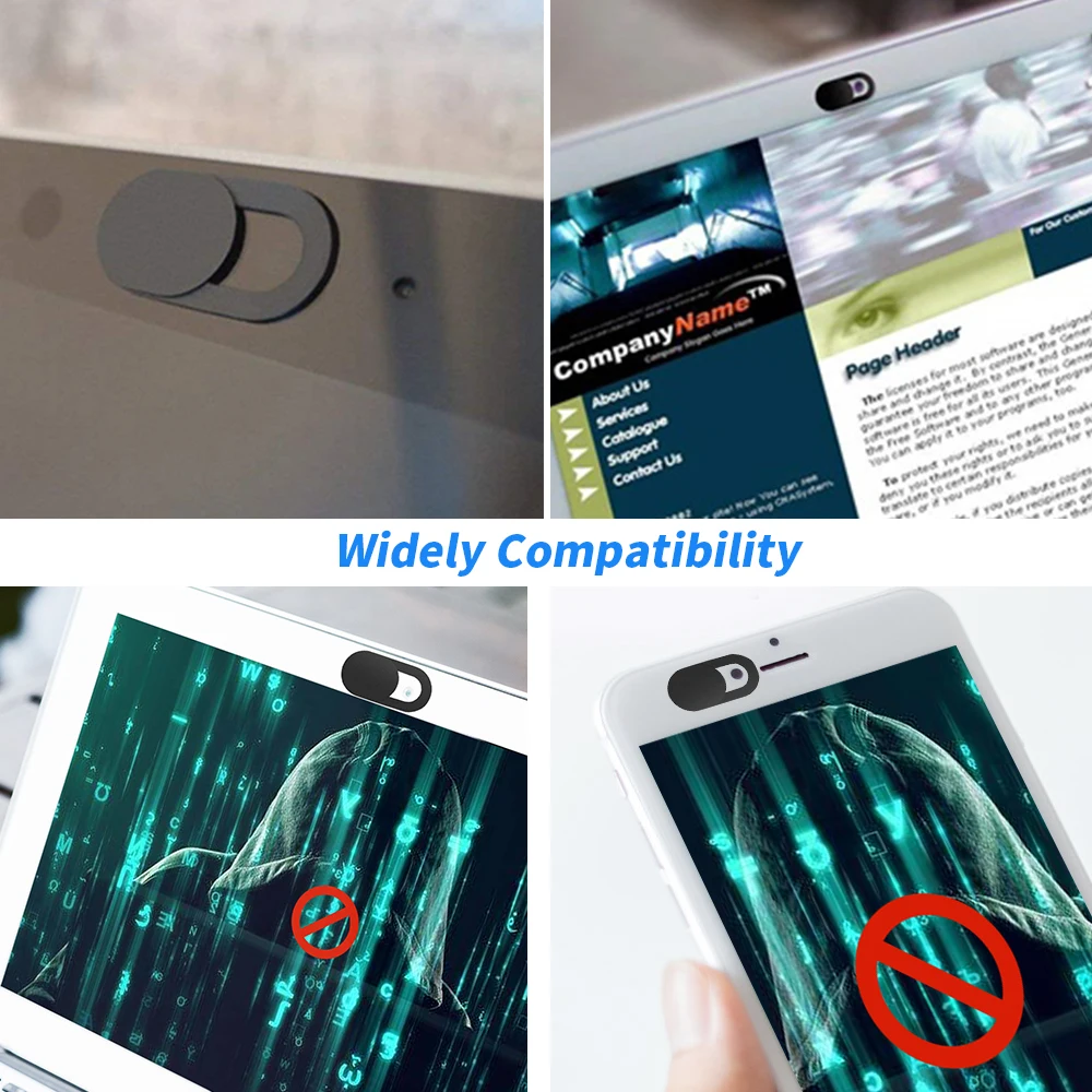 Privacy Protecting Magnetic Webcam Cover Slider