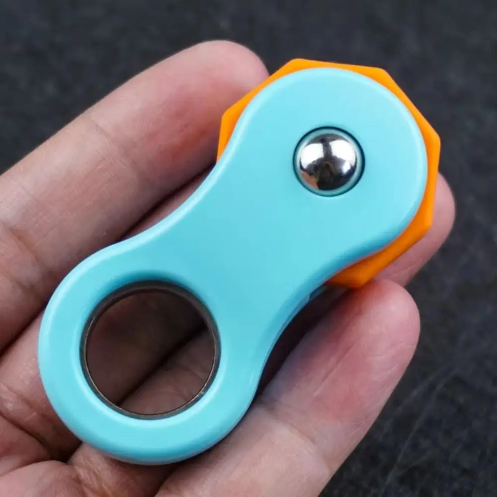 Hand Exerciser Gyro Rotating Toys Puzzle Game Fidget Spinner Finger Tip Cube Handle Toy Interactive Interesting
