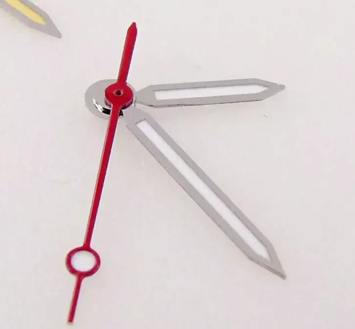 Brownish Red Field Watch Dial 29mm with Luminous Marks