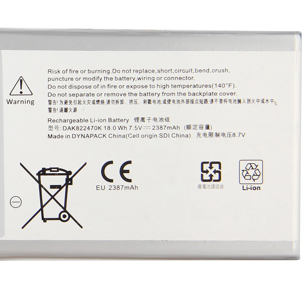 Bateria para Microsoft Surface Livro ° 1703 1704 1705 13.5 Cr700005 Tela Batterice 7.5v 18wh G3hta020h Dak822470k - Imagem 6