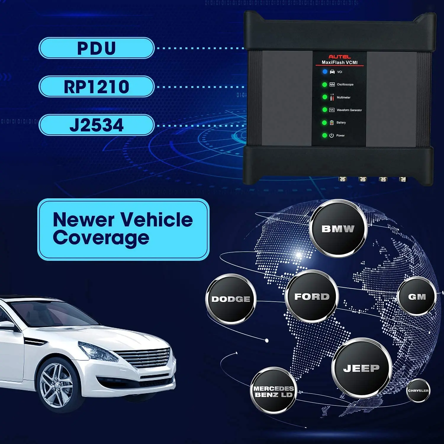 Рисунок 5 - Autel MaxiSYS Ultra OBD2/CAN двунаправленный