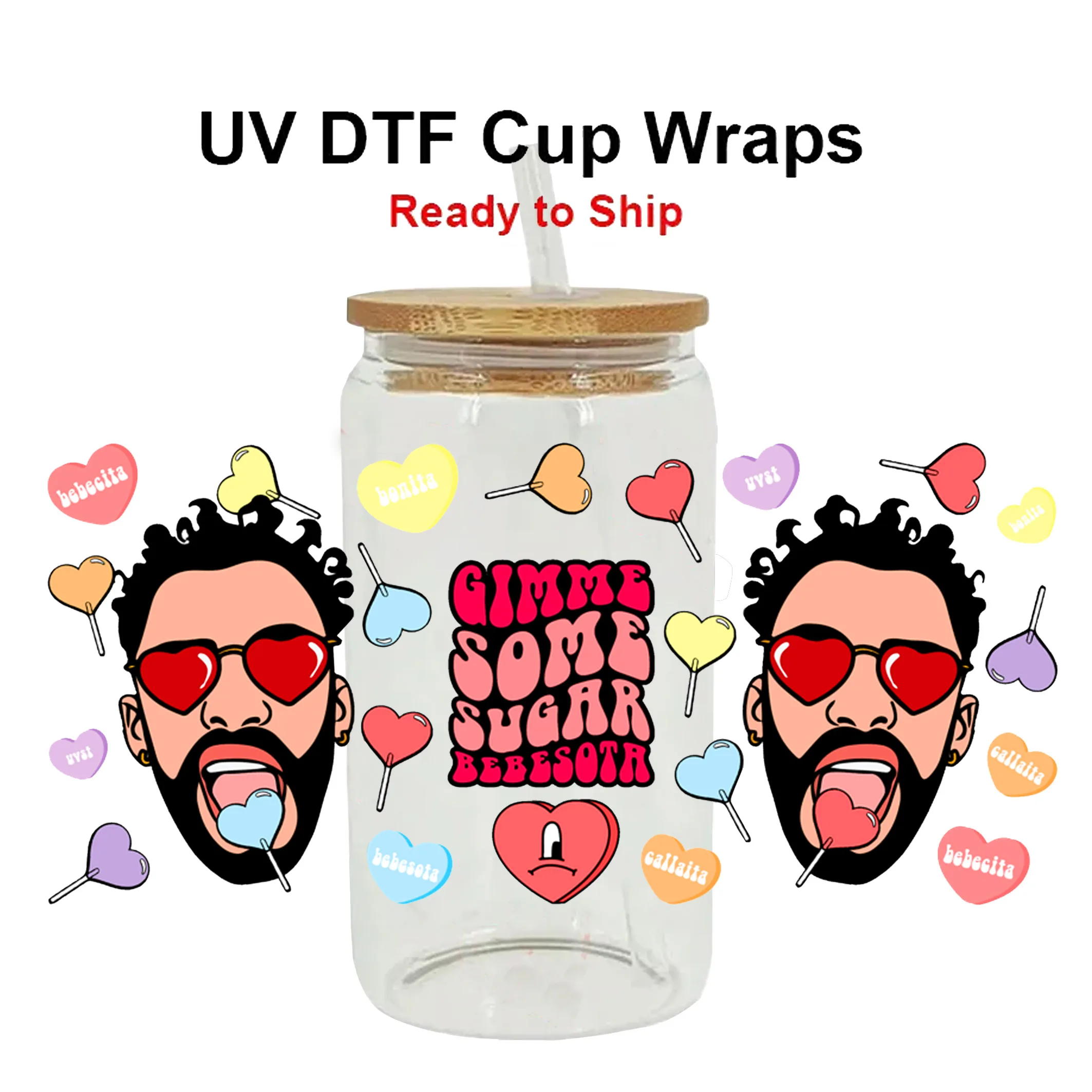 UV DTF Stickers - Custom Printed Decals - Customize your Car, Cups