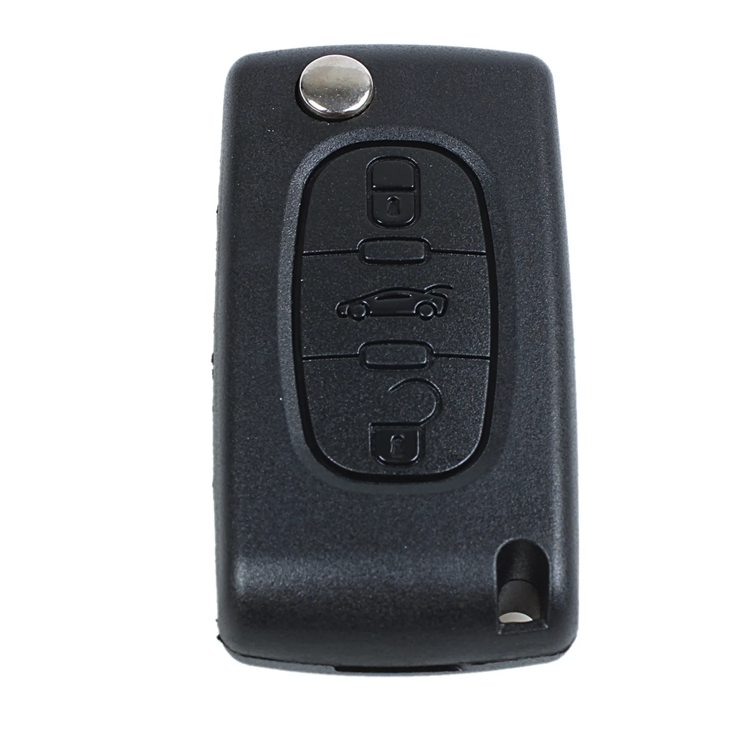 

Key remote shell for Peugeot 407 and 407 SW foldable 3 buttons