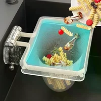Nouveau filtre de vidange jetable pour évier de cuisine, support pour restes et résidus, accessoire pour système de drainage de cuisine domestique 4