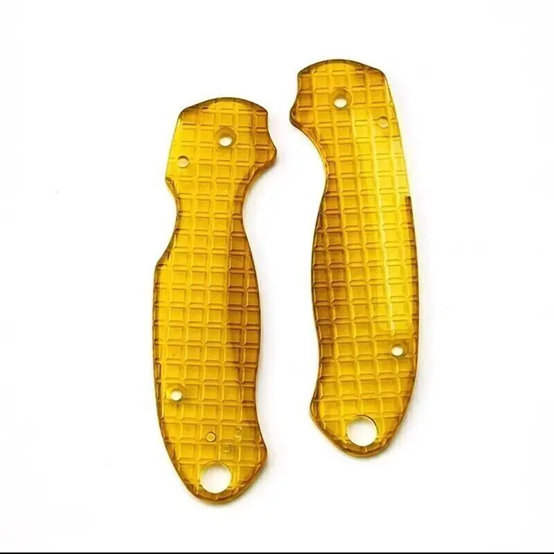 

1 Pair Custom All Polyetherimide PEI Handle Scales For C223 Para 3 Folding Knife