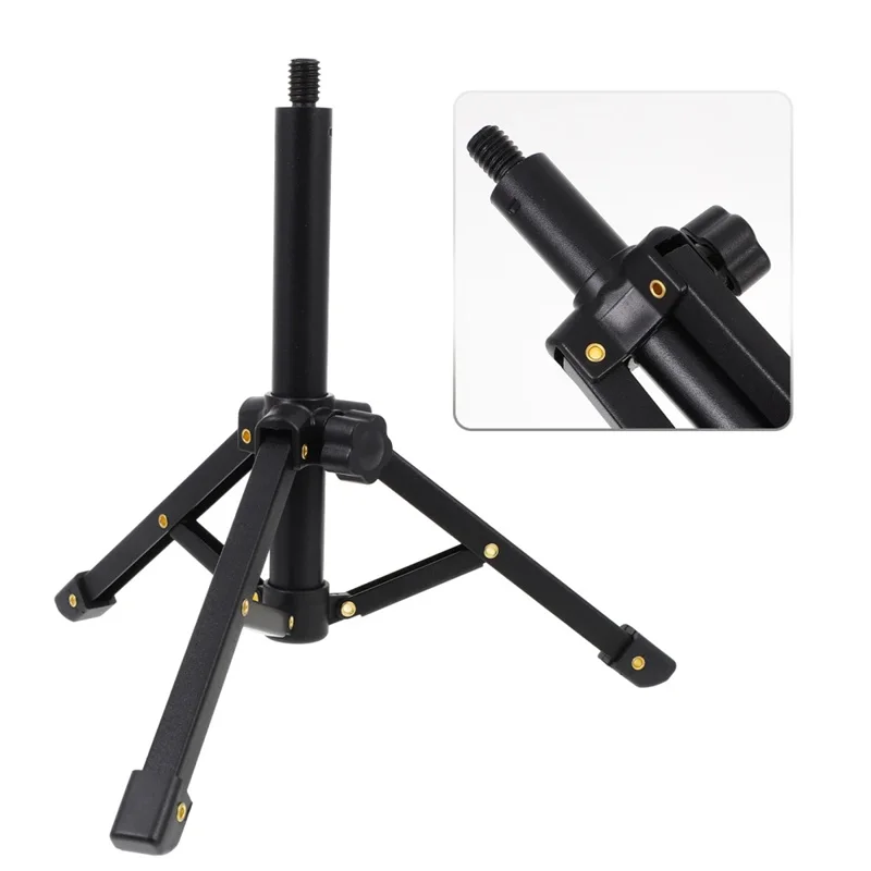 Portable Microphone Stand Desktop Tripod Table Stand Adjustable Mic Mic Clip Holder Bracket Lightweight Bracket microphone stand
