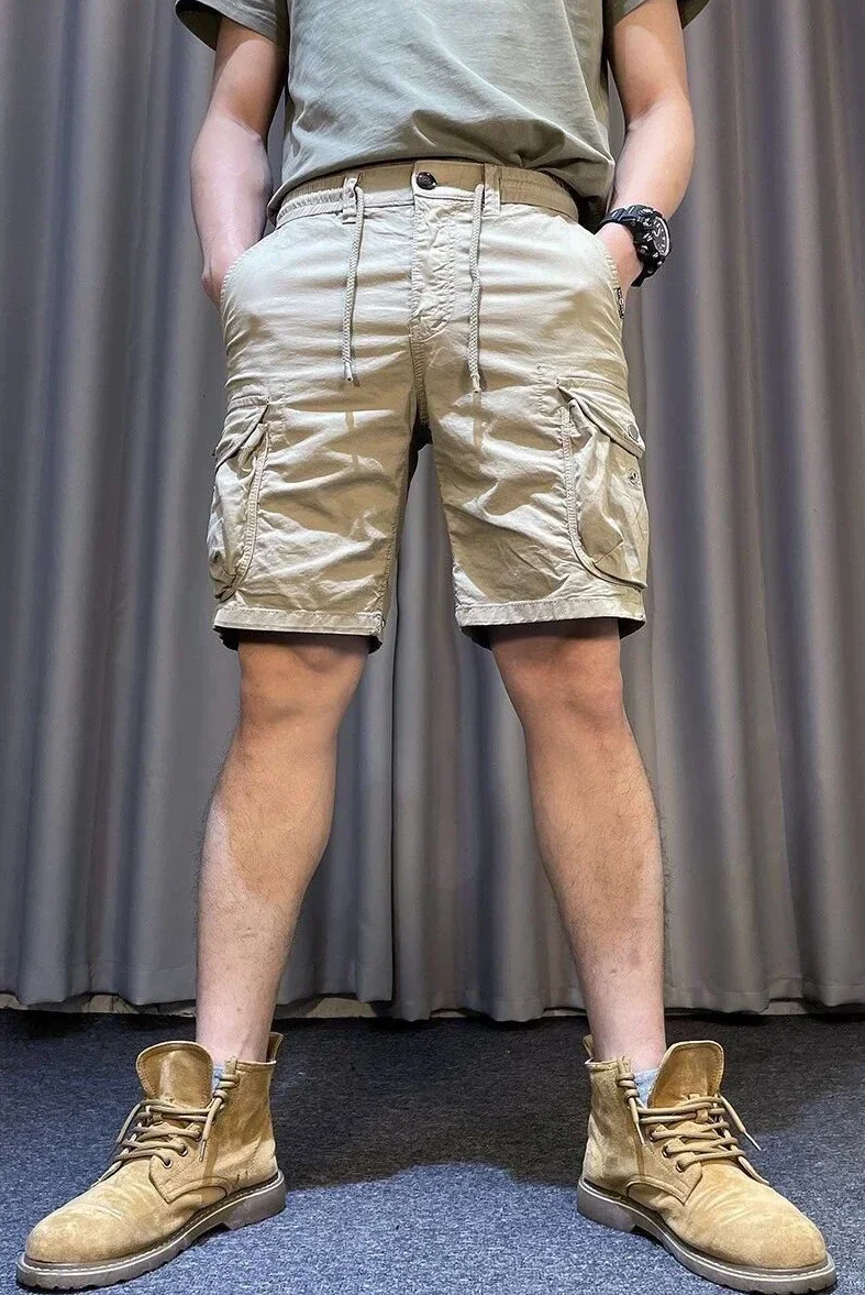 Pantalón Chino Con Bolsillos En Los Laterales - KAKI - Kiabi - 32.00