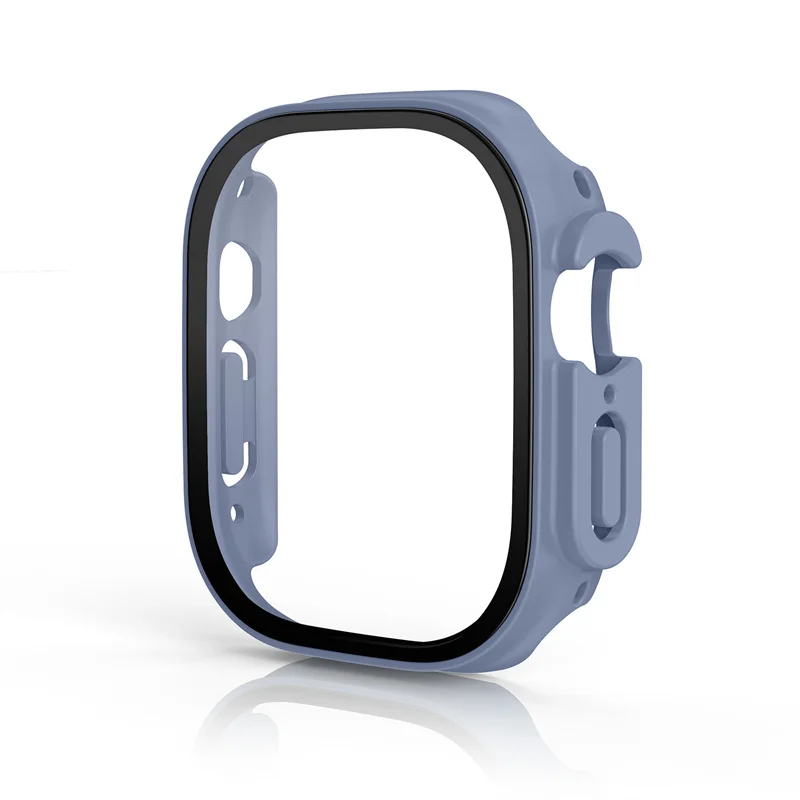 Apple Watch Ultra Protection Kit: 49mm PC Bumper & Tempered Glass Screen Protector Cover