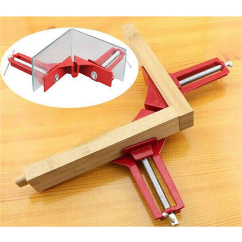 

1pc Multifunction 90 Degree Right Angle Clip Picture Frame Corner Clamp Mitre Clamps Corner Holder Woodworking Tool