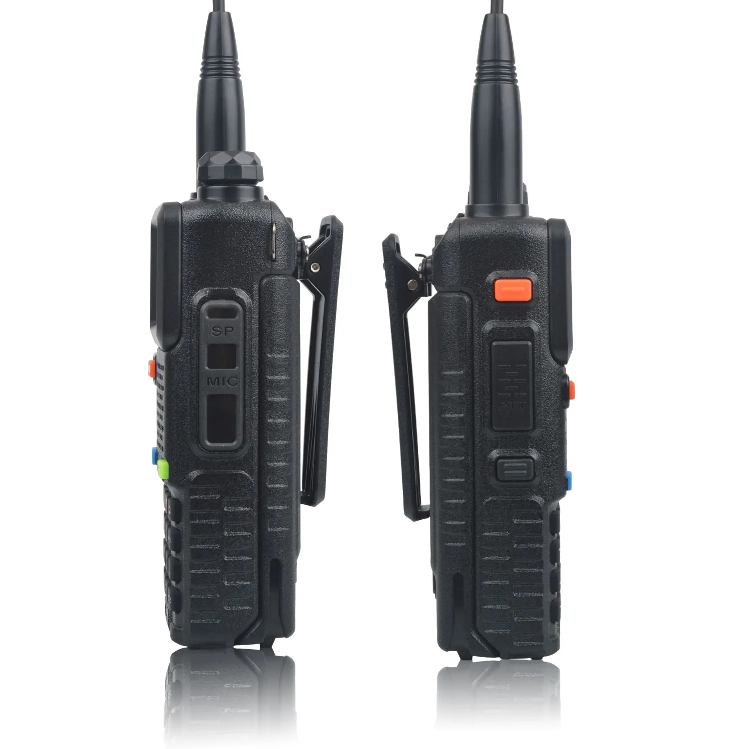 Baofeng UV-5RH 7W VHF UHF 136-174MHz 220-260MHz 400-520MHz Tri-Bands 999Ch Frequency Search Weather Forecast FM Walkie Talkie