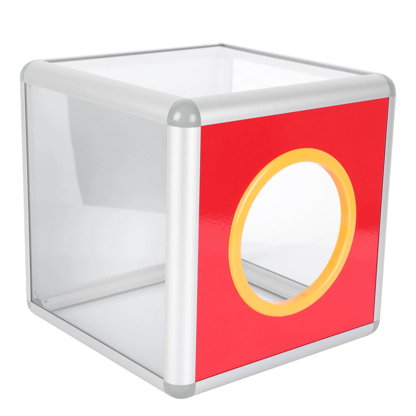 

Прозрачная коробка для ежегодного собрания, лотереи, коробка для розыгрыша, акриловая коробка для предметов, прозрачная коробка для сбора денег, аксессуары