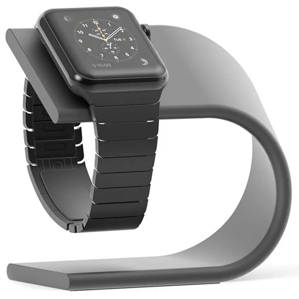 Metal Aluminum Charger Stand Holder for Apple Watch Series 10 9 8 7 6 5 4 3 for IWatch Ultra2 Portable Fast Charging Base Bracke