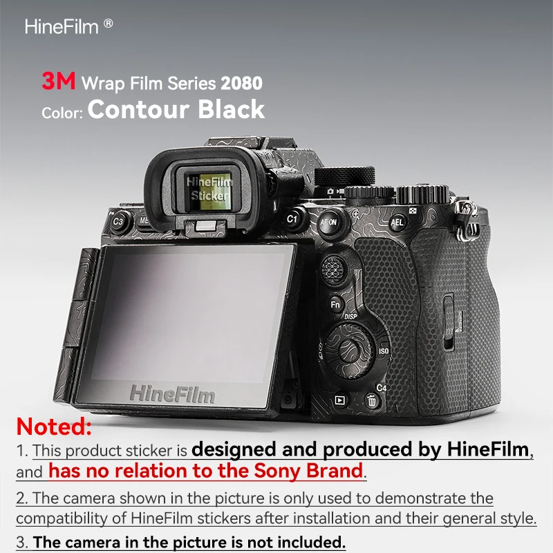 Maßgeschneiderte Haut für Sony A7V Kamera Aufkleber für Sony ILCE-7M5 Kamera Aufkleber Haut A7M5 Anti-scratch Wrap Cover Haut A7 V Aufkleber – Detail 23