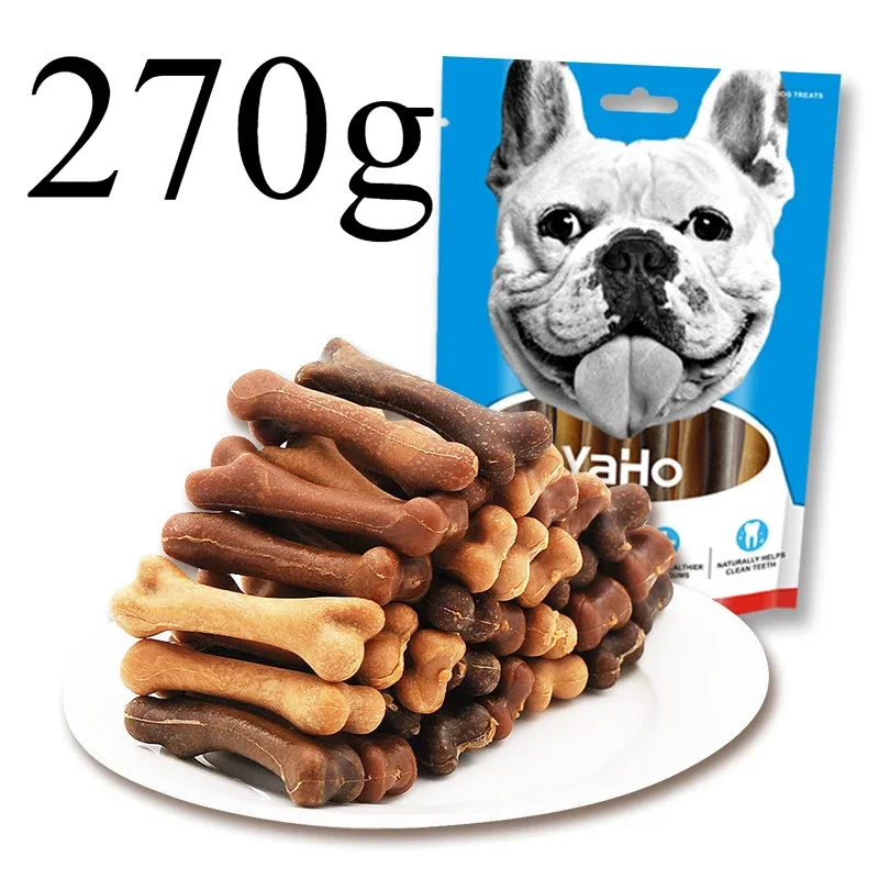 Dog Snacks Dog Teeth Cleaning Sticks Pet Food Bone Chew Snacks Bite Resistant Training Pet Food Small Medium-sized Teddy dog snacks