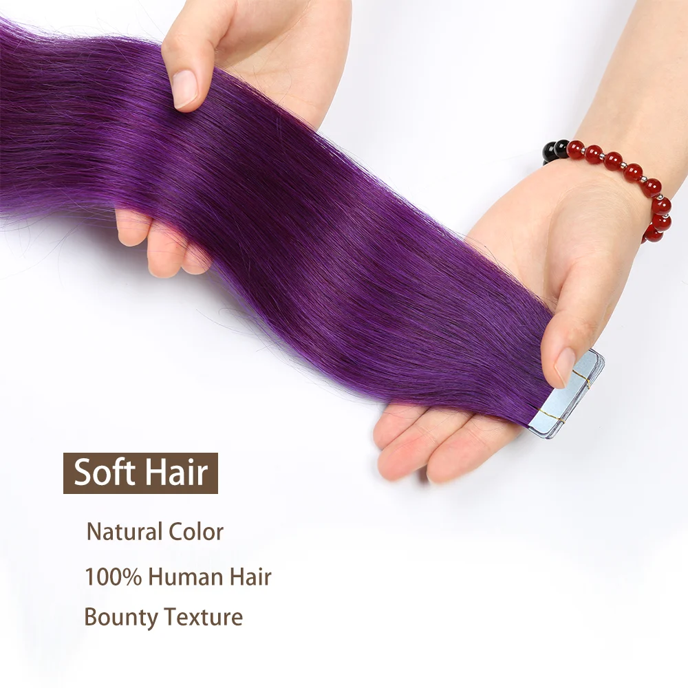 Tape in Hair Extensions 100% Remy Hair Invisible Double  display picture 2