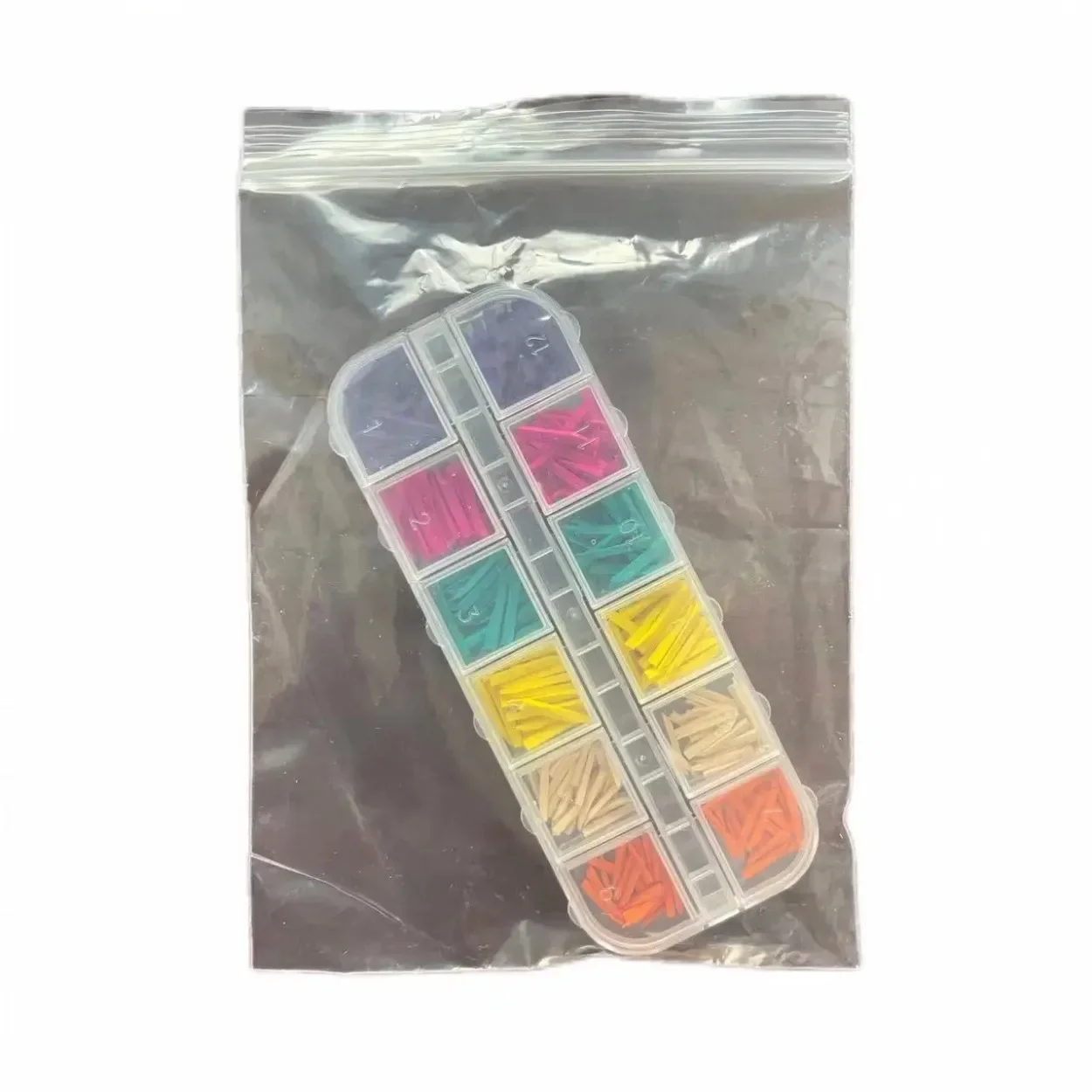 300-Piece Disposable Dental Restoration Composite Wood Wedges Set