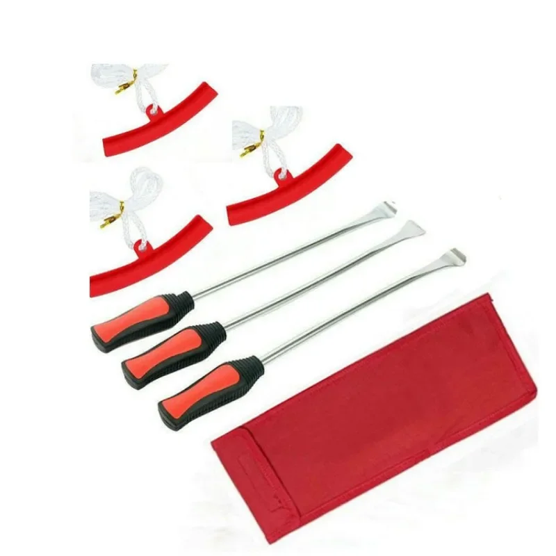 Motorcycle Tire Changing Lever Tyre Repair Removal Spoon Kits Bike Tire Repair Tools