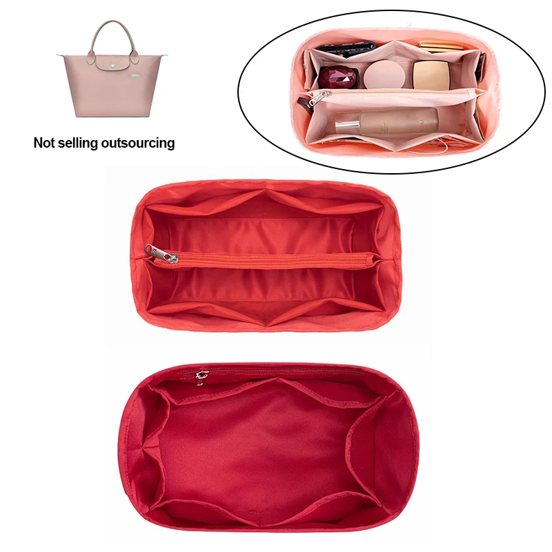 Felt Cosmetic Bag Handbag Shaper Organizer