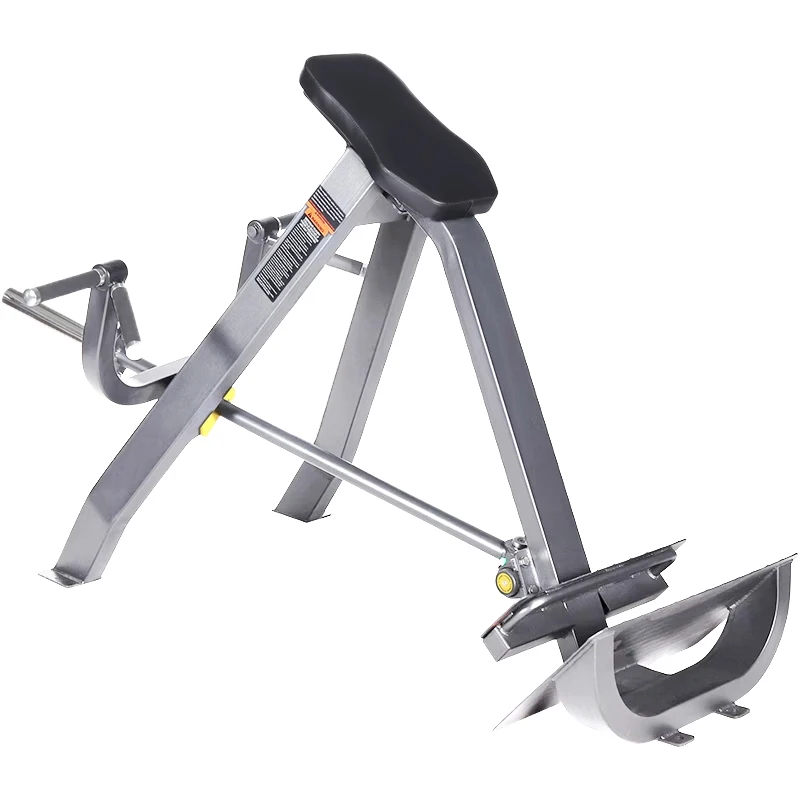 Rowing machine Horizontal pull back diagonal pull bar T-bar Lean over and hard Combined force Fitness equipment Exercise