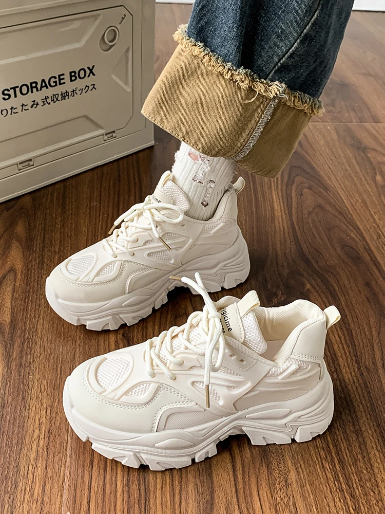 

Женские кроссовки 2023, модная женская обувь, женская обувь на платформе для тенниса, Женские Дизайнерские повседневные кроссовки с розами, новая сетчатая обувь на толстой подошве, L