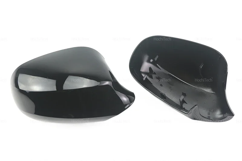 Für BMW 1er 3er E87 E88 E81 E82 E90 E91 E92 E93 LCI Carbon Faser Muster Schwarz Seite Flügel rückspiegel Abdeckung Kappe Zubehör – Detail 12