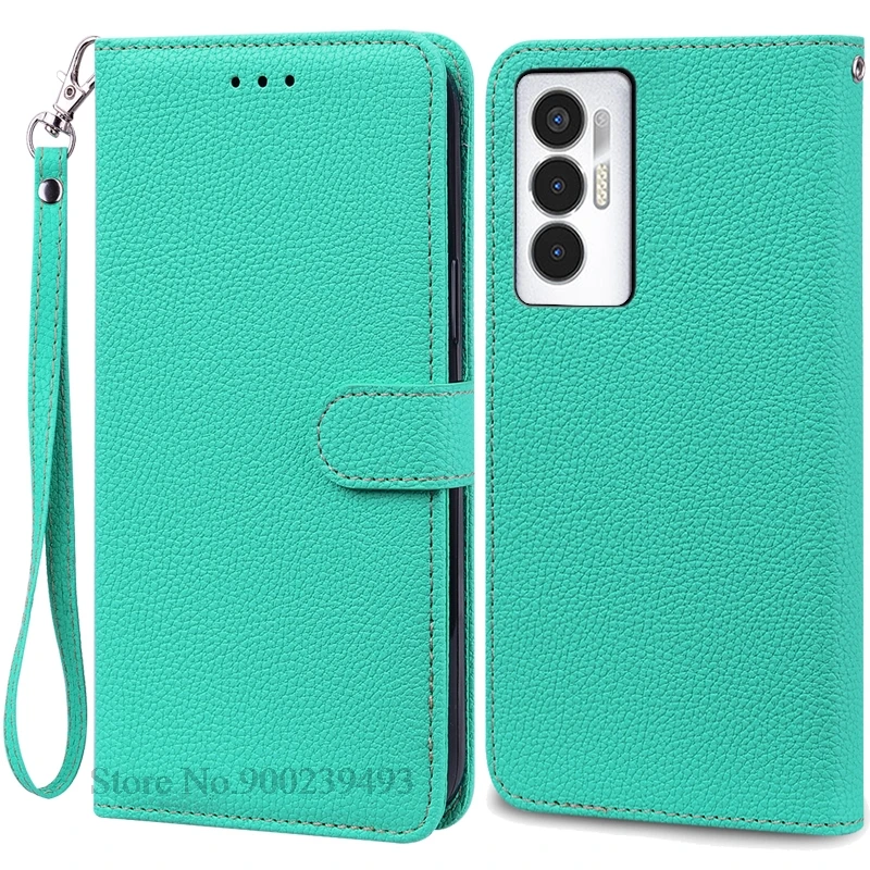 Premium Wallet Leather Flip Cover - Elegant Phone Case with Bumper Protection
