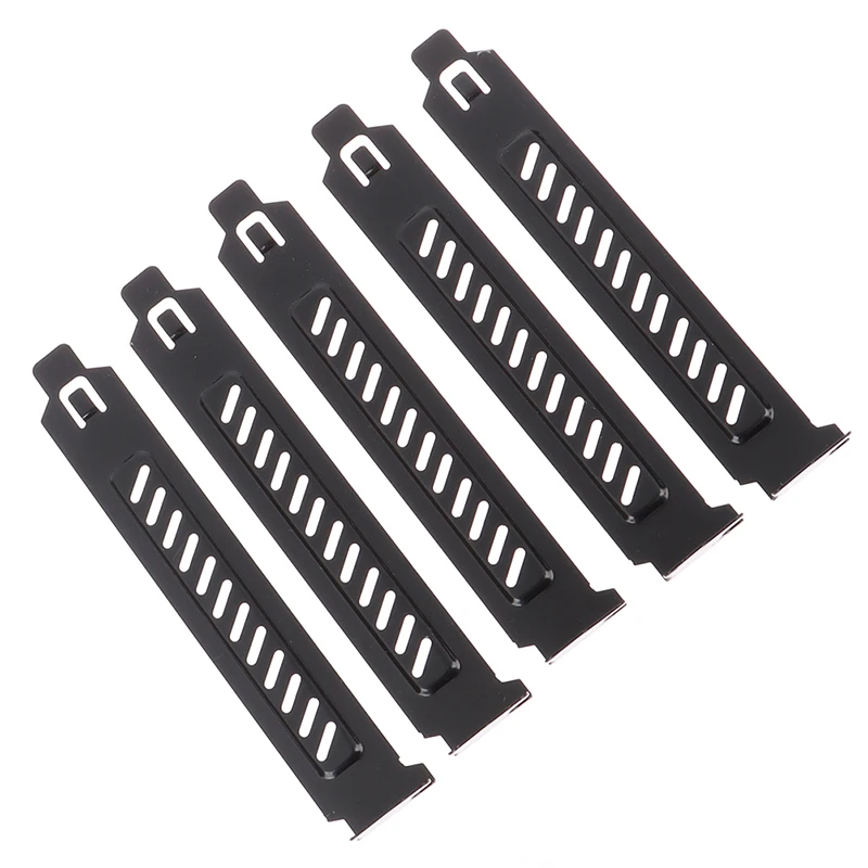 (CC44) 5x PCI 슬롯 커버 먼지 필터 블랭킹 보드 냉각 팬 먼지 필터 환기 장치