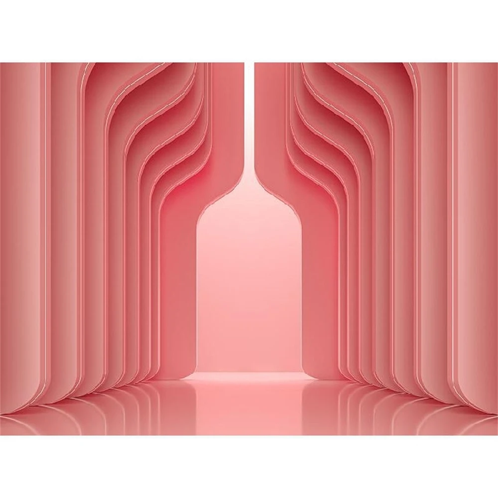 Рисунок 3 - Настенные обои 3D розового цвета