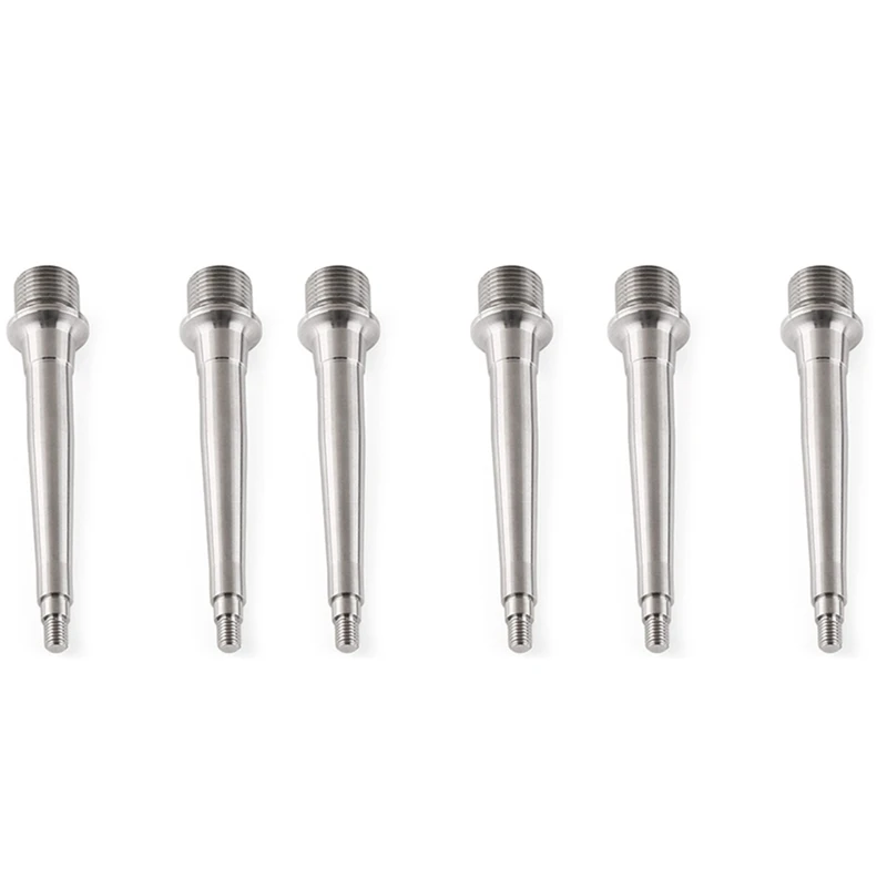

HOT-6Pcs 93Mm Titanium/Ti Spindle/Axles Foot Shaft Pedals Bearing Titanium Pedal Shaft Titanium Alloy Pedal Core