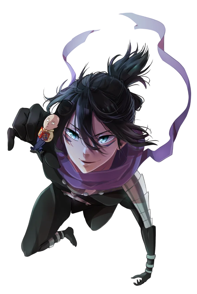 

Sonic One Punch Man Kawaii v2 Weatherproof Anime Sticker Car Decal 3",6",8" 3 sizes for choice.