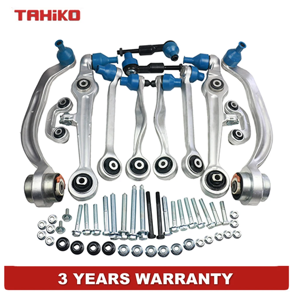 Front Suspension Track Control Arms Kit Bolt Nut Fit for Audi A4 A6 VW