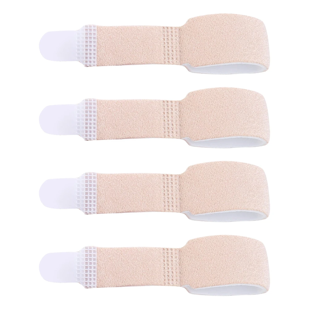 4Pcs Hammer Toe Straightener Reusable Overlapping Toes Corrector Improve Foot Health Brace Orthopedic Separator Foot Care Tool