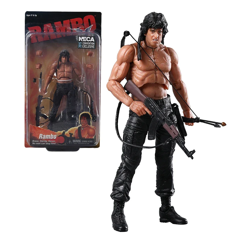 SDCC 2015 NECA Exclusive Rambo The Force of Freedom Action Figure