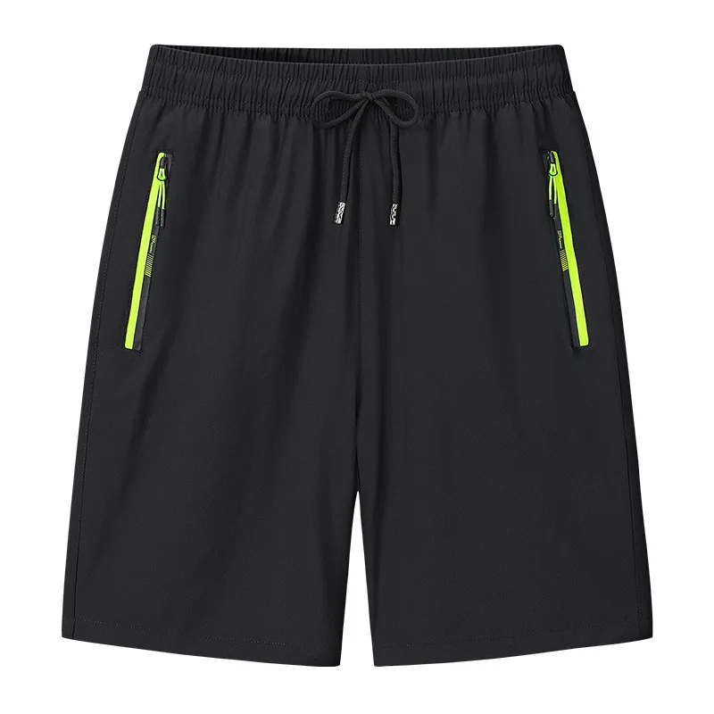 Men Open Crotch Sexy Pants Hidden Zip Erotic Sport Crotchless Shorts Club Summer Breathable Gym Wear Fitness Clubwear Panties